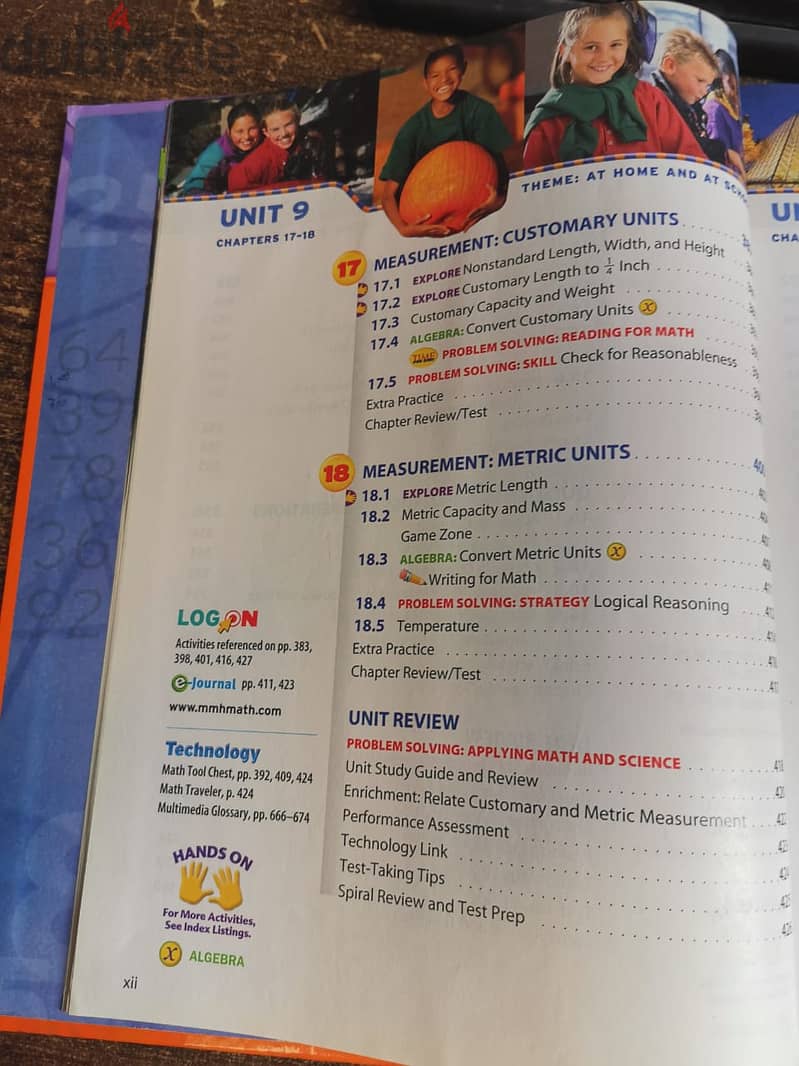 Math -Macmillan - for grade 4 8