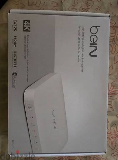 ريسيفر bein tv 4k الاصلي من توكيل bein