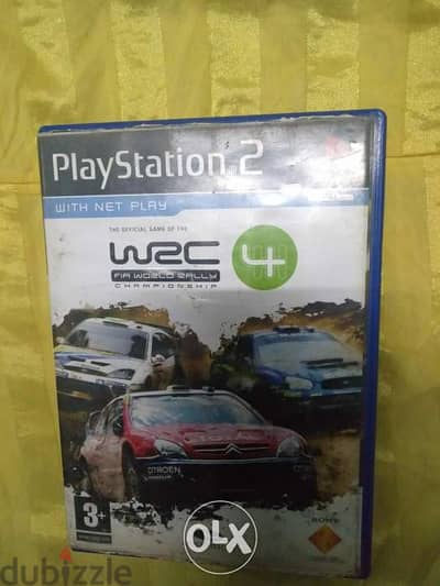 اسطوانة سباق WRC اصلية لجهاز ps2