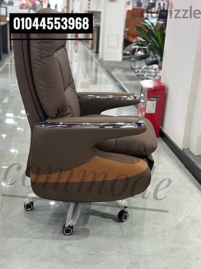كراسي مكتبيه كرسي مدير طياره مستورد vip  اثاث مكتبي _ متاح كهرباء