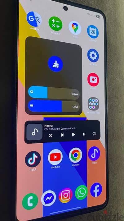 للبيع Samsung M55 كسر زيرو