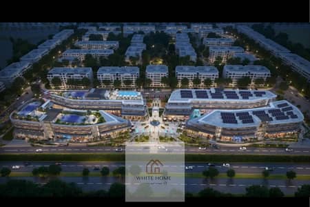 شقه للبيع بكمبوند بلوتري سكاي ابو ظبي المربع الذهبي بجوار النادي الاهلي التجمع