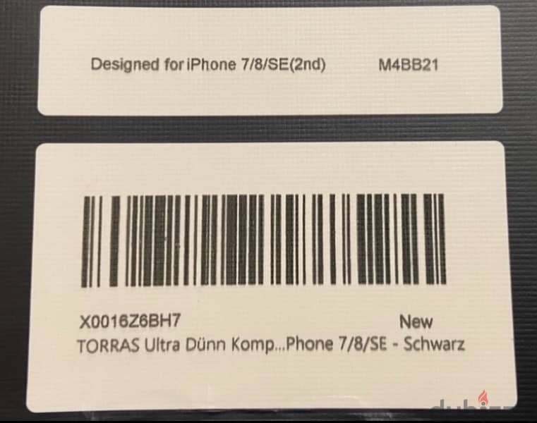 Cover iPhone 7 / 8 / SE(2nd) 2020 1