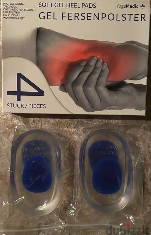 SOFT GEL HEEL PADS 9