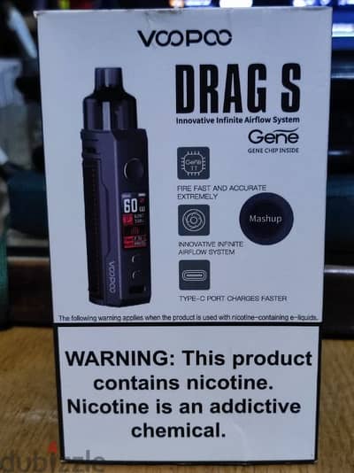للبيع فيب مود VooPoo Drag S فوبو دراج اس