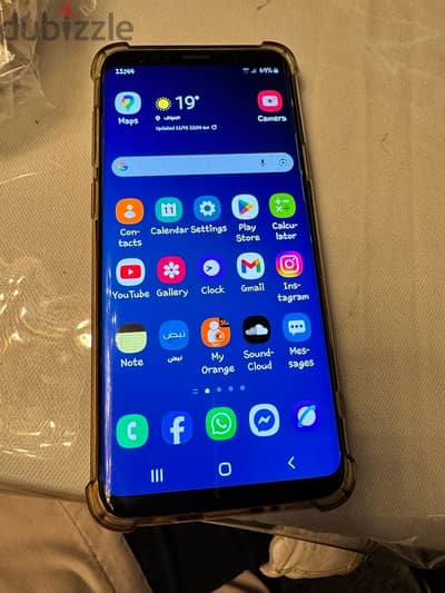 تليفون سامسونج S9 Plus galaxy بحاله الزيرو