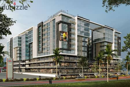 محل للبيع في9INTH HUB Mall بسعر لقطه وانظمه سداد وعروض مميزة علي المحور المركزي مباشرة ومحطه المونوريل قريب من ميدان الحصري Al-Hosari Square 6 October