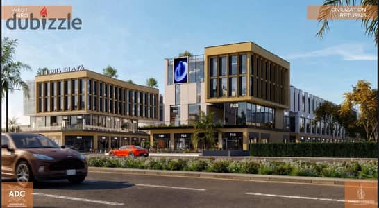 Office for sale at Horus Plaza Mall حورس بلازا على طريق الواحات مدخل حورس بسعر لقطه وأنظمه سداد مميزه October Gardens AlWahat Road