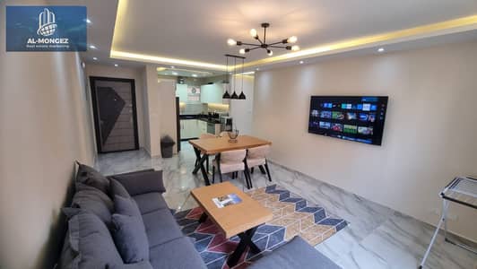 Apartment for rent in rehab city fully furnitured first use ultra super lux close to food court , Elrehab court ,all services