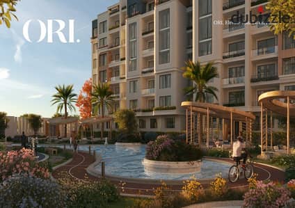 Apartment for sale in ORI Residence in the heart of Sheikh Zayed, Al Thawra Al Khadra, a minute from Hyper One at a bargain price and the longest repayment period.