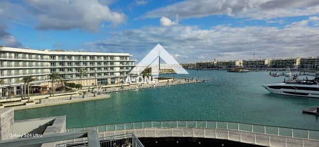 شاليه ريسيل بفيو مباشر على المارينا في مارينا مراسي , 2 غرفه المساحه 160متر , marina, marassi, الساحل الشمالي سيدي عبد الرحمن