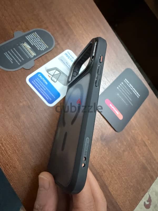 iPhone 17 Pro Max MagSafe Camera Control Button Phone Case - Black 4