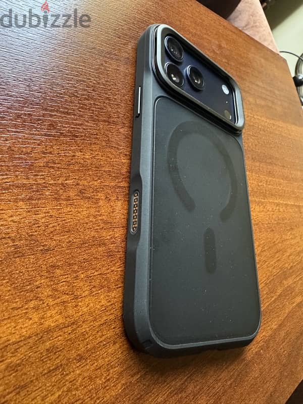 iPhone 17 Pro Max MagSafe Camera Control Button Phone Case - Black 13