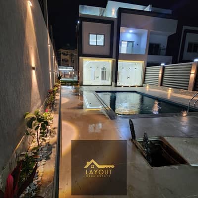  توين هاوس فاخر أول سكن بفيو مفتوح للبيع في كمبوند الخمائل | حمام سباحة خاص وموقع مميز أمام هايبر وان