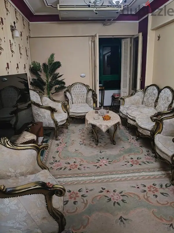 Classic Teak Wood Sofa Set