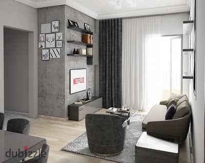 Do you want to live in a different place near the American University? This opportunity is unmissable. The New Cairo area is the place where you will find everything you dream of and own an apartment of 63m.