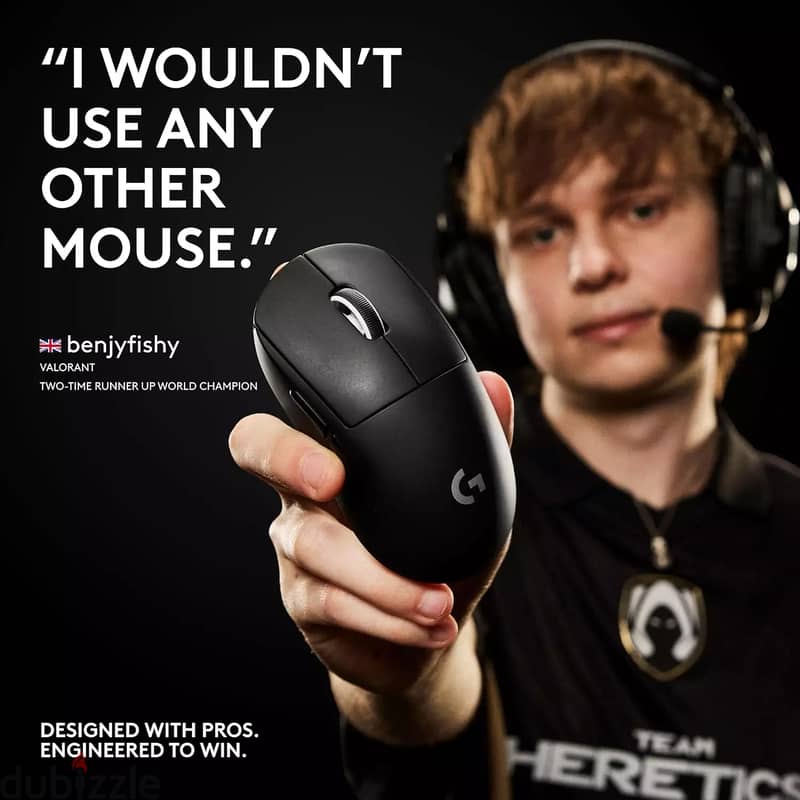 Logitech G PRO X SUPERLIGHT 2 Wireless Gaming Mouse 5