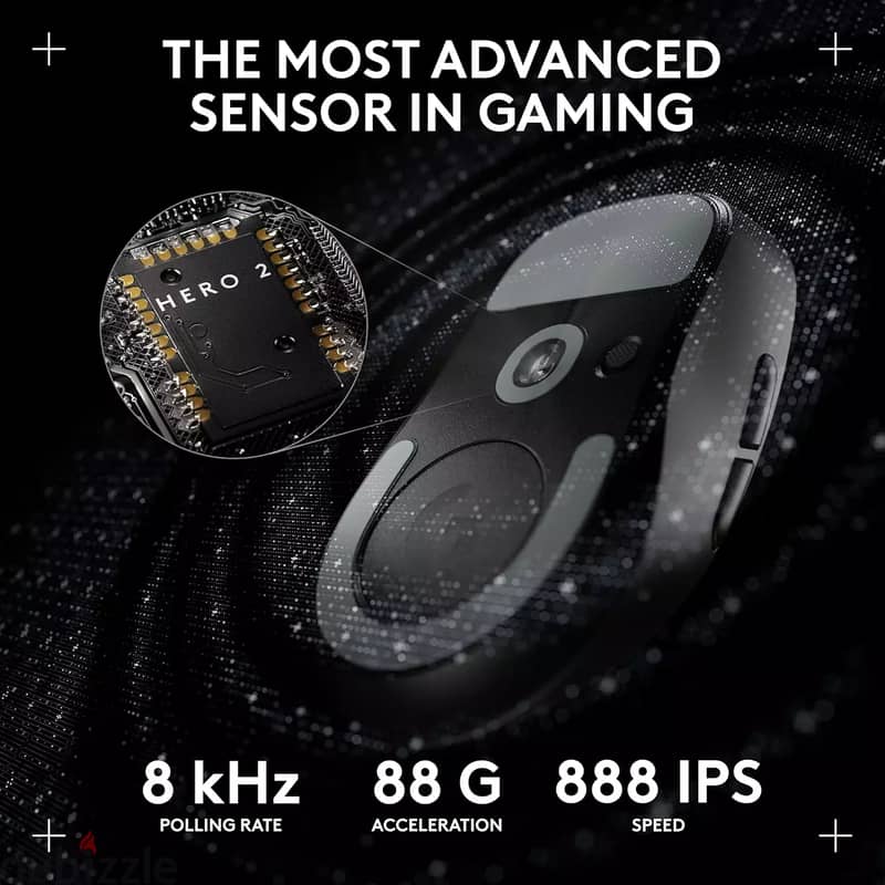 Logitech G PRO X SUPERLIGHT 2 Wireless Gaming Mouse 11