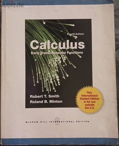 كتاب "Calculus: Early Transcendental Functions" (الإصدار الرابع) .