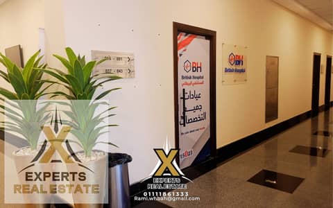 Clinic for Sale East Hub Medical Center Ground Floor Next to the British Hospital Directly and Main Entrance and Waiting Area Distinct Location Very Good Old Booking 2022 Clinic for Sale Madinaty