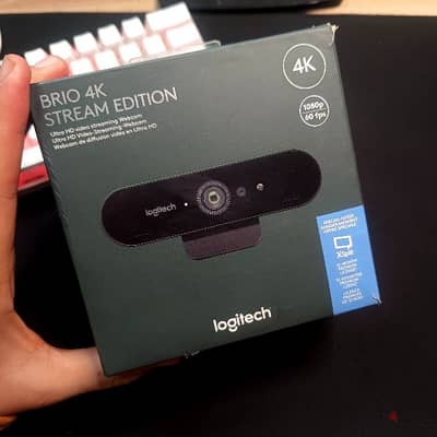 كاميرا فيس كام Logitech brio 4k