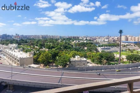 شقة للبيع 254 م سموحة (فالوري انطونيادس - فيو مفتوح على حدائق انطونيادس)