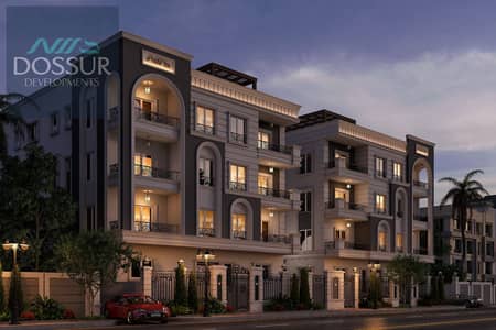 Apartment for sale – 155 sqm with a garden. Your home in one of the best locations in New Cairo, directly in front of Al Rehab City and Al Rehab Easte