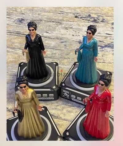 مكبر صوت مجسم أم كلثوم