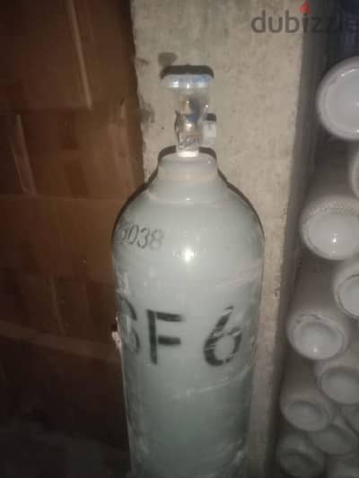 اسطوانه ٤٠ لتر غاز SF6 (سادس فلوريد الكبريت)