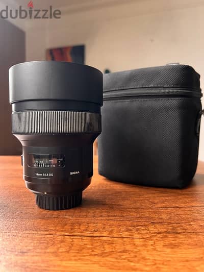 Sigma art 14mm F1.8 for nikon