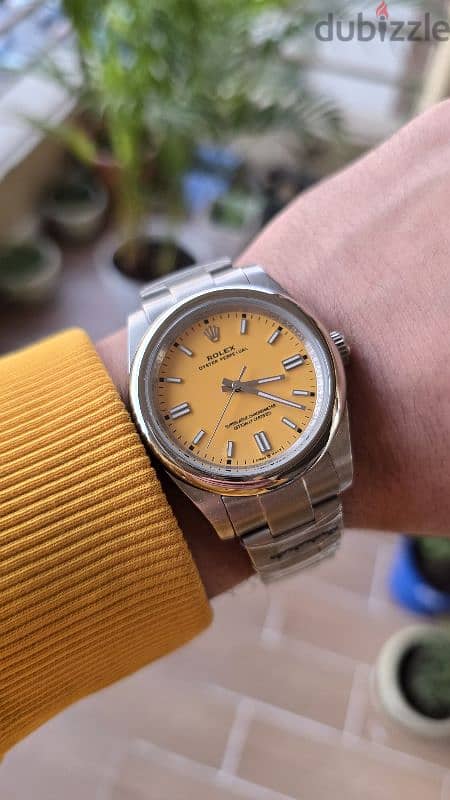 Rolex Yellow watch 6