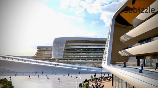 Shop for sale with the highest immediate return in the largest and most massive commercial and entertainment facility at the gateway to the administrative capital