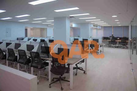 مقر إداري مساحة ١٢٠٠ متر مفروش ومرخص ومكيف بالكامل