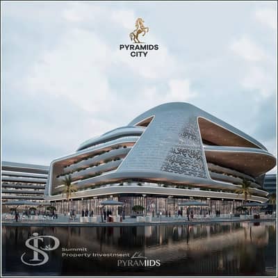 Commercial store for sale, ground floor in Pyramids City, administrative capital, prime location, 10 meters