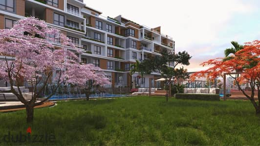 At a special price, a great opportunity to own a 3-bedroom apartment for sale in one of the most prestigious compounds in the heart of Sheikh Zayed, w