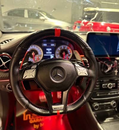 original amg steering wheel طارة اصلي نجمة