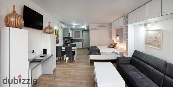Studio for sale in the heart of Fifth Settlement, close to all main roads and essential services, inside Notion Compound, with only 10% down payment.