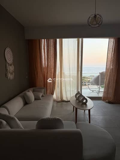 Fully finished chalet for sale with a sea view in Monte Galala, Ain Sokhna