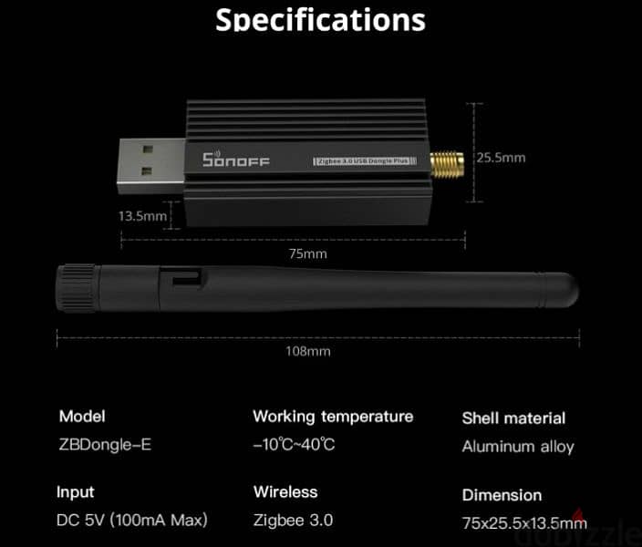 SONOFF Zigbee 3.0 USB Dongle E ZigBee 3.0 Coordinator 6