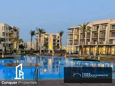 Fully furnished chalet with direct pool view, ready for immediate occupancy in Marassi Lina - North Coast - below market price for quick sale