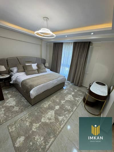 Apartment for sale, ready for immediate occupancy, fully furnished with appliances, air conditioning, and furniture, in the Fifth Settlement, Amoarda