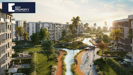 شقة للبيع متشطبة بالكامل موقع مميز جدا باحسن فيو في بالم هيلز نيو كايرو   Palm hills New Cairo