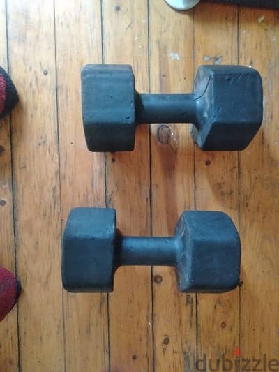 2 10KG dumbbells