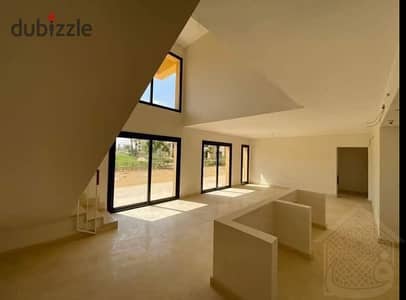 Fancy Villa ready to move with amazing view in O West near New Giza ,The Crown , Golf Views , Golf Extension & Arkan Plaza  Sheikh Zayed