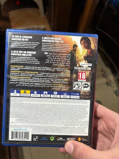last of us remastered ps4 used