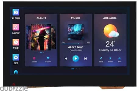 Waveshare ESP32-S3 Touch-LCD, 4.3" 800x480, LX7, WiFi, Bluetooth, 8MB