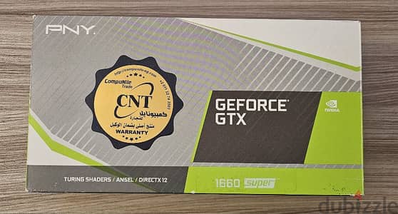 ​PNY GTX 1660 Super 6GB GDDR6 Mint Condition - كرت شاشه بحالة الزيرو