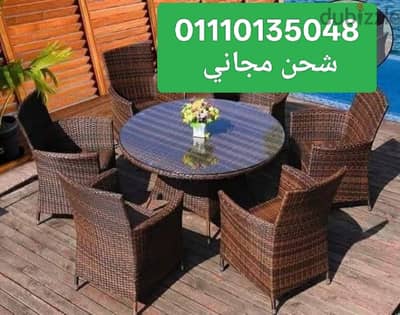 اطقم طقم رتان شيك للكافيهات 01110135048 مراجيح عش العصفور وتنده