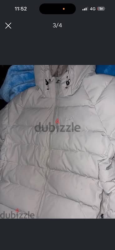 pull and bear Padded grey jacket 2