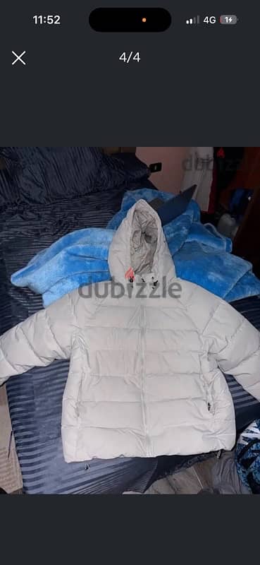 pull and bear Padded grey jacket 3